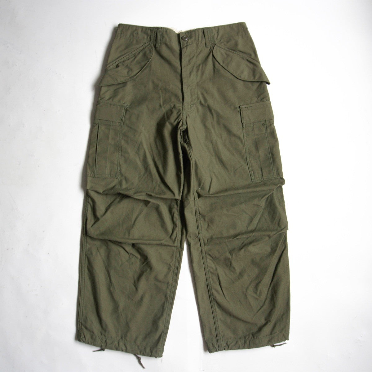 US ARMY 60s M-65 Field Cargo Pants Aluminum Size SMALL-SHORT