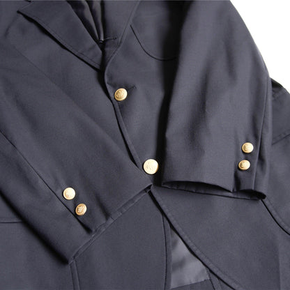 BROOKS BROTHERS Navy Blazer Gold Buttons Size 40SHT