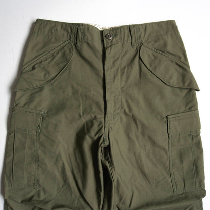 US ARMY 60s M-65 Field Cargo Pants Aluminum Size SMALL-SHORT