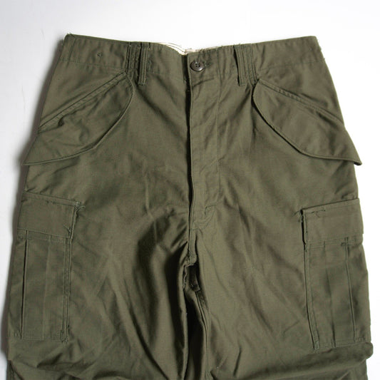 US ARMY 60s M-65 Field Cargo Pants Aluminum Size SMALL-SHORT