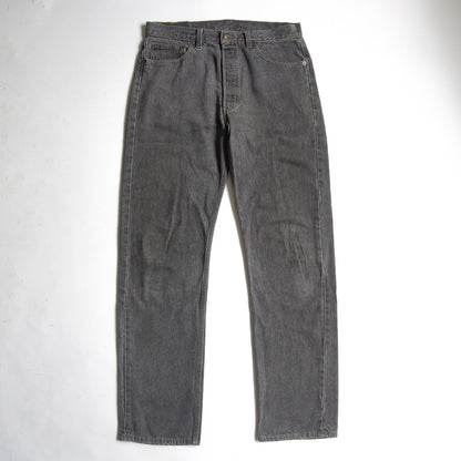 LEVI'S 90s 501 Black Denim Pants USA Made Size 34×32