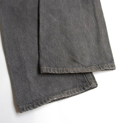 LEVI'S 90s 501 Black Denim Pants USA Made Size 34×32