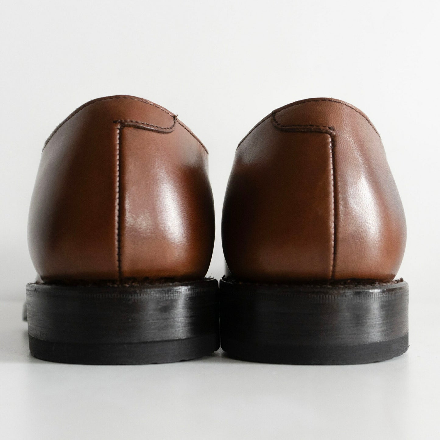REGAL 706R GORETEX U-Tip Leather Shoes Brown Size 8.5