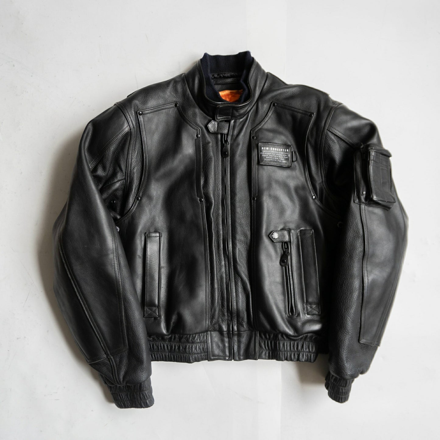 KADOYA New Concepter Thick Leather Riders Jacket Size 4L