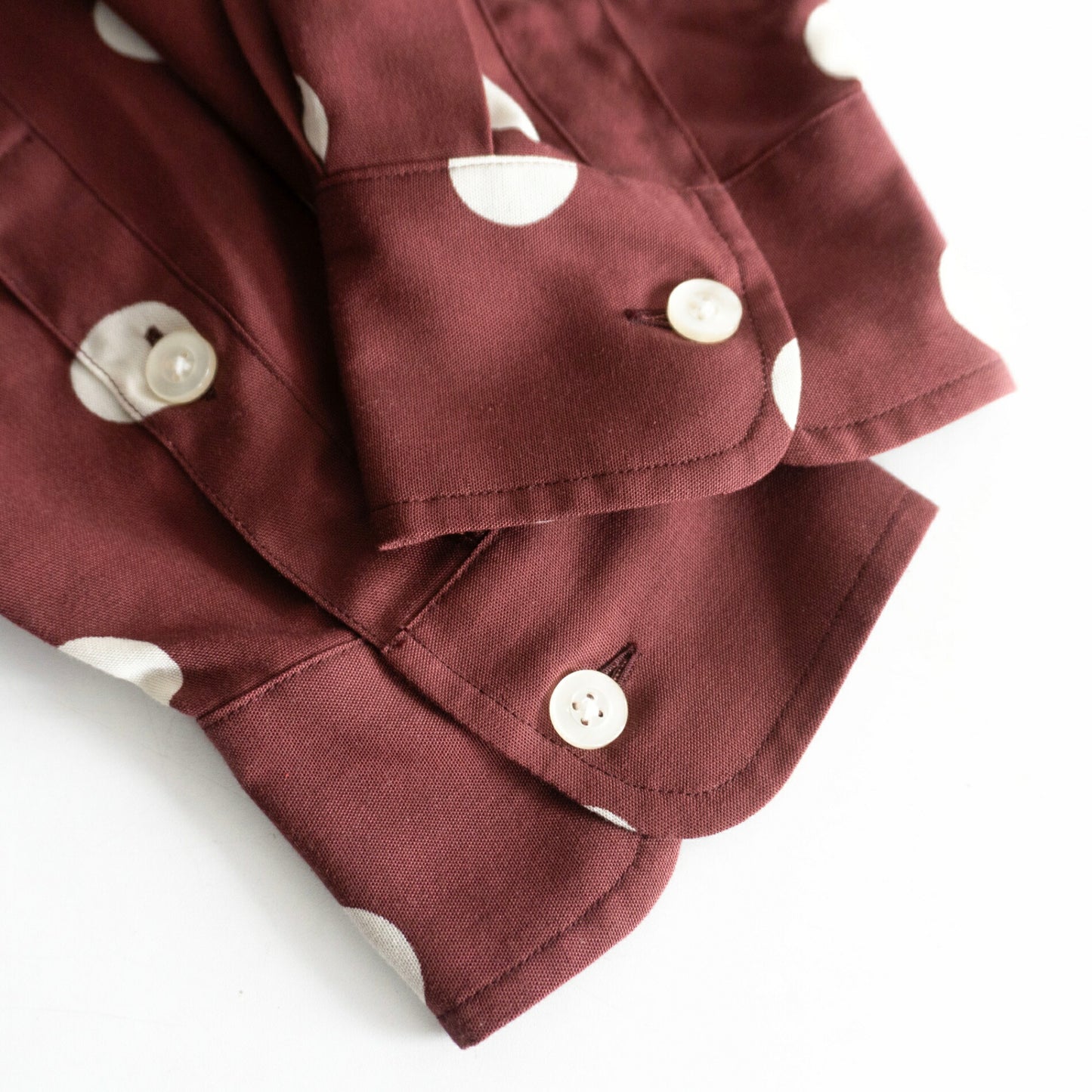 WACKO MARIA Dots Open Collar Shirt Size L