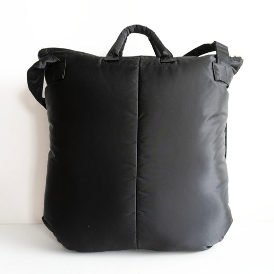 PORTER TANKER Nylon 2-Way Helmet Bag Black Size ONE SIZE
