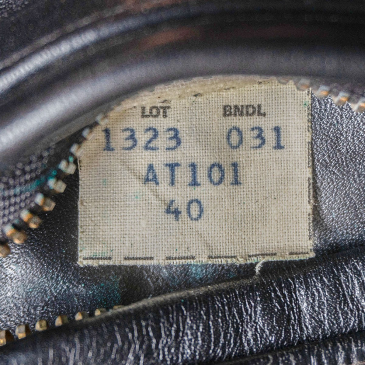 SCHOTT AT101 Collared Single Leather Riders Jacket Size XXS