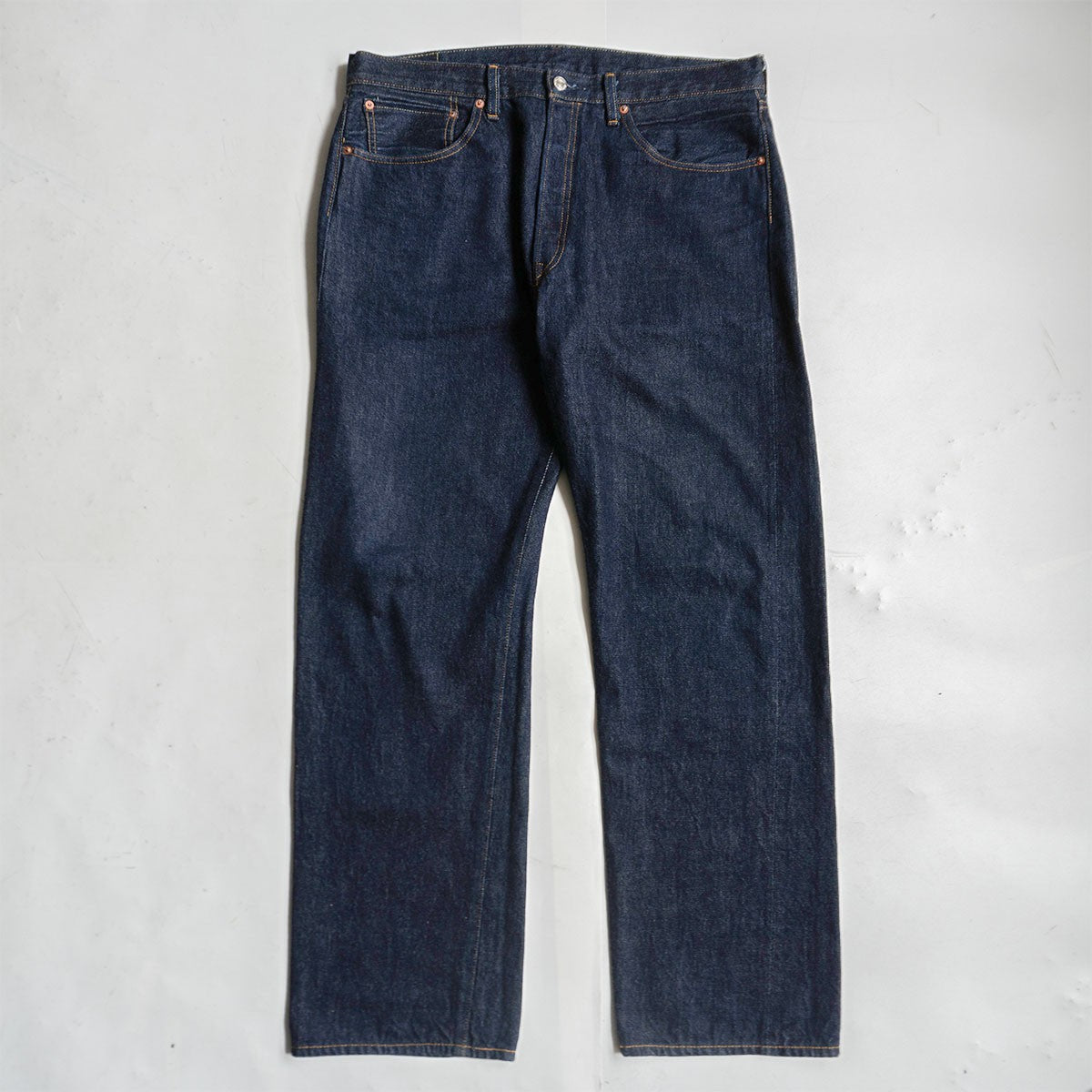 LEVI'S VINTAGE CLOTHING 501XX Big E Denim Dark Size 38×34