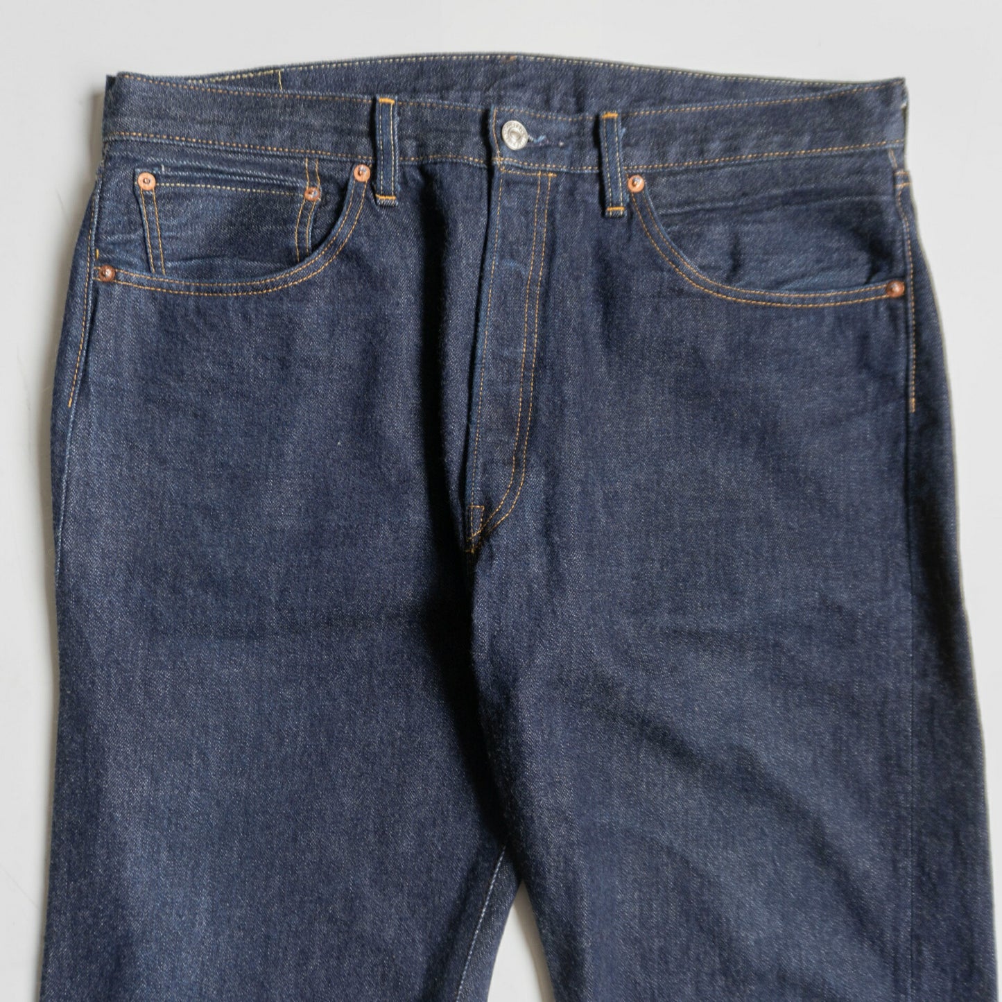 LEVI'S VINTAGE CLOTHING 501XX Big E Denim Dark Size 38×34