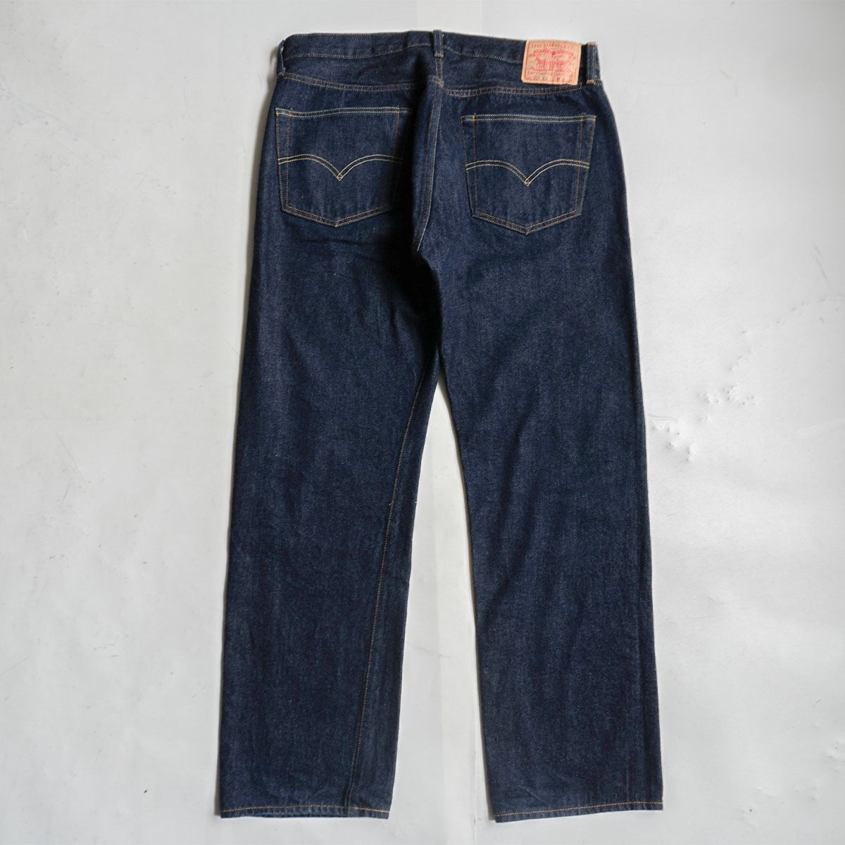 LEVI'S VINTAGE CLOTHING 501XX Big E Denim Dark Size 38×34