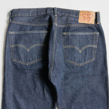 LEVI'S VINTAGE CLOTHING 501XX Big E Denim Dark Size 38×34