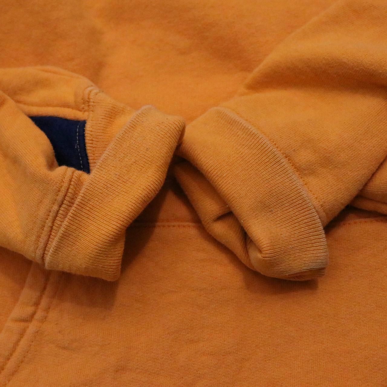 SUPREME 17SS Full Stripe Cotton Hoodie Orange Size M