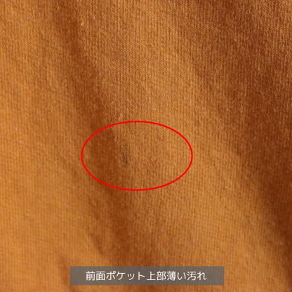 SUPREME 17SS Full Stripe Cotton Hoodie Orange Size M