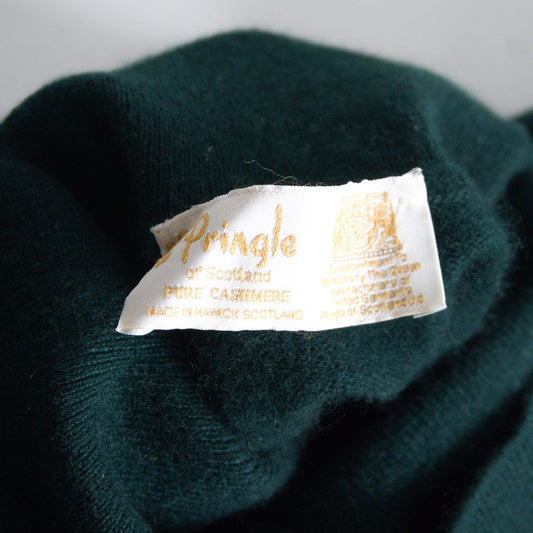 Pringle of Scotland 80s Cashmere Turtleneck Knit Size L