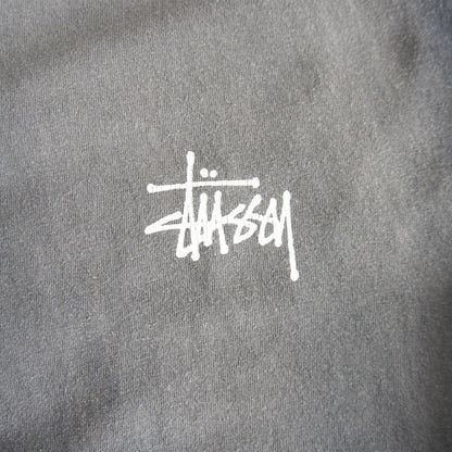 STUSSY Double-Sided Print Faded Oversized T-Shirt Size L
