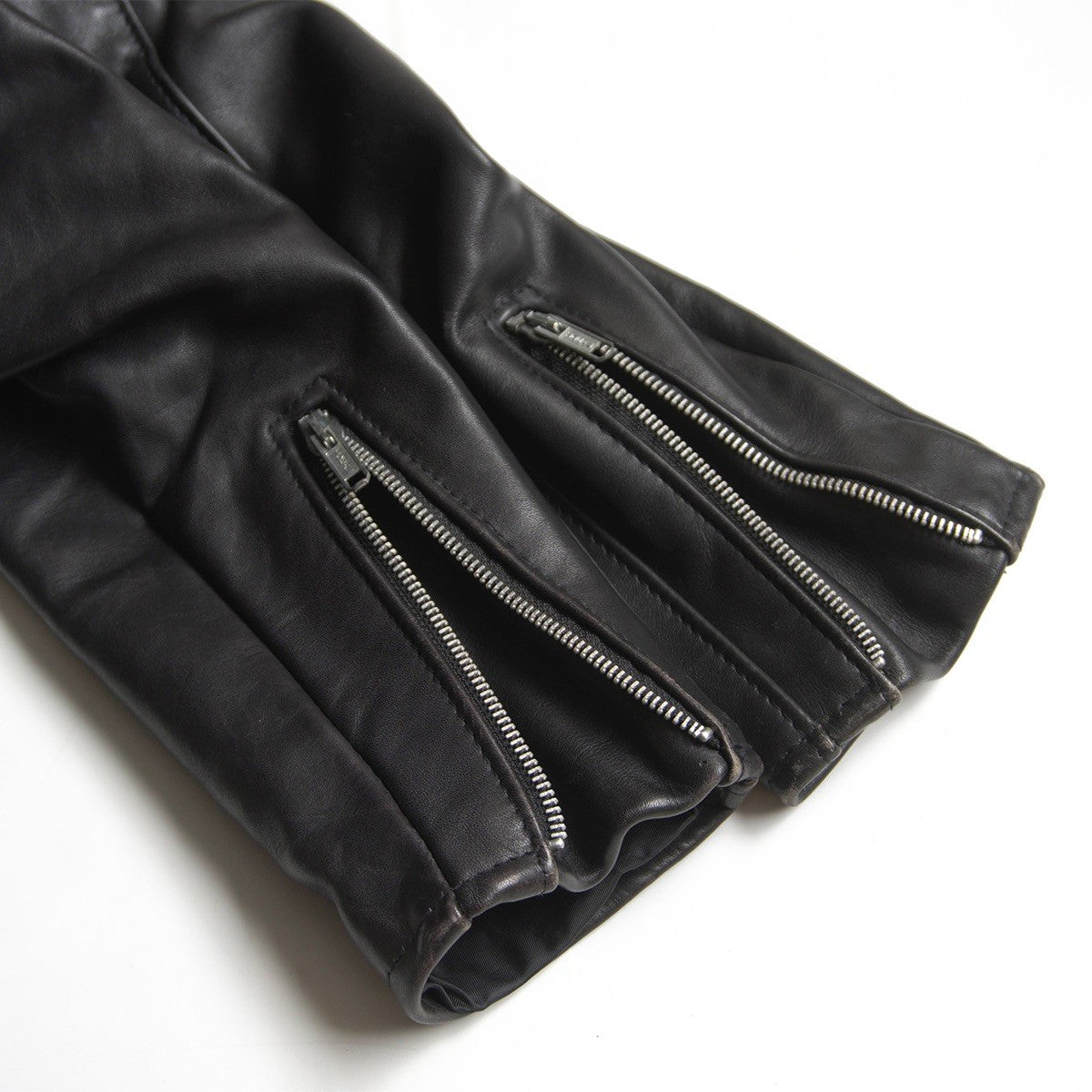 SCHOTT 152 Collared Single Rider Leather Jacket Size 38