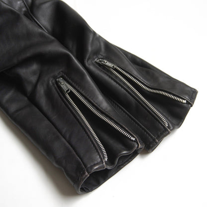 SCHOTT 152 Collared Single Rider Leather Jacket Size 38