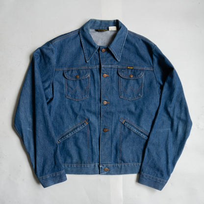 WRANGLER 70s Vintage 136MJ Denim Jacket Size 46L