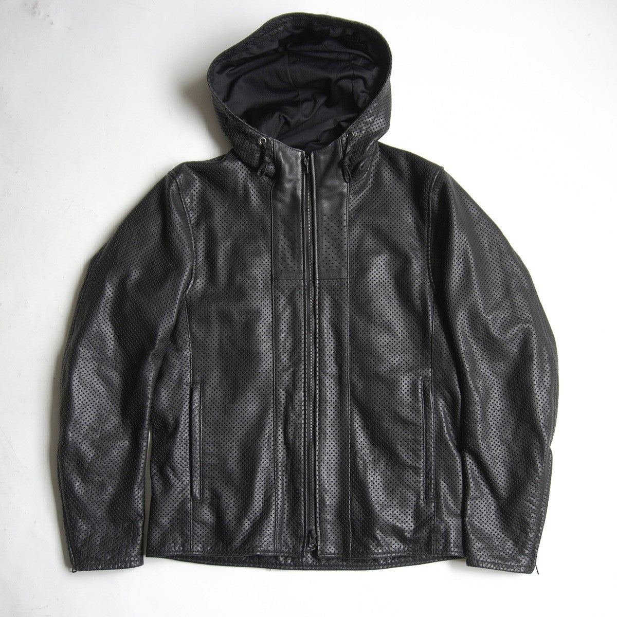 KADOYA ALTER KEIS Perforated Hooded Rider Jacket Size LL