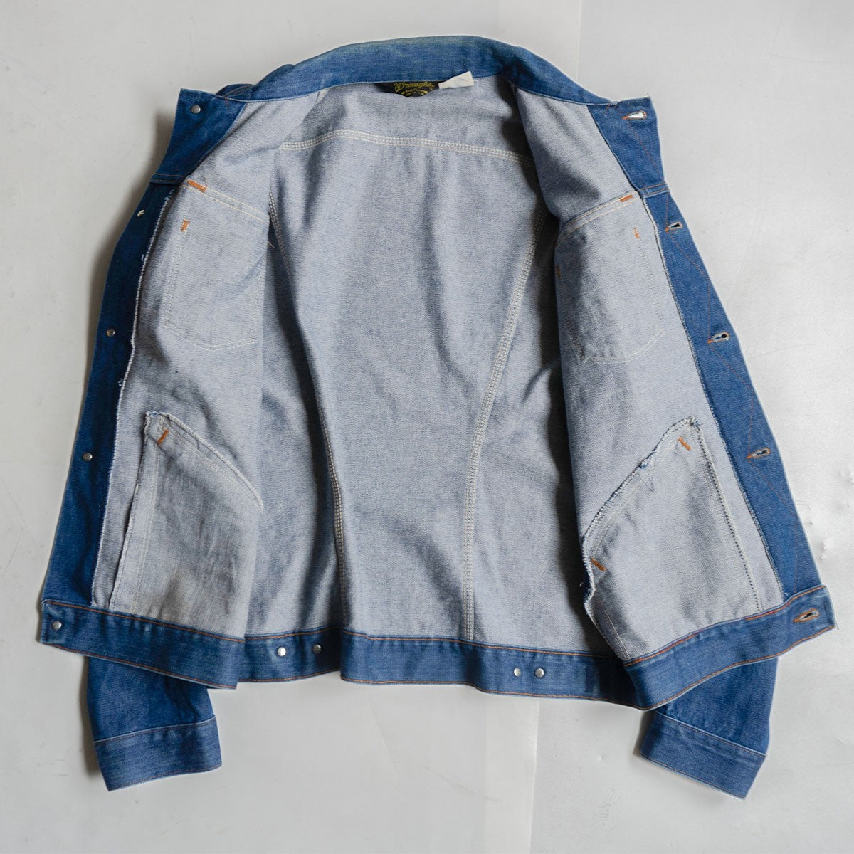 WRANGLER 70s Vintage 136MJ Denim Jacket Size 46L