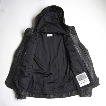 KADOYA ALTER KEIS Perforated Hooded Rider Jacket Size LL