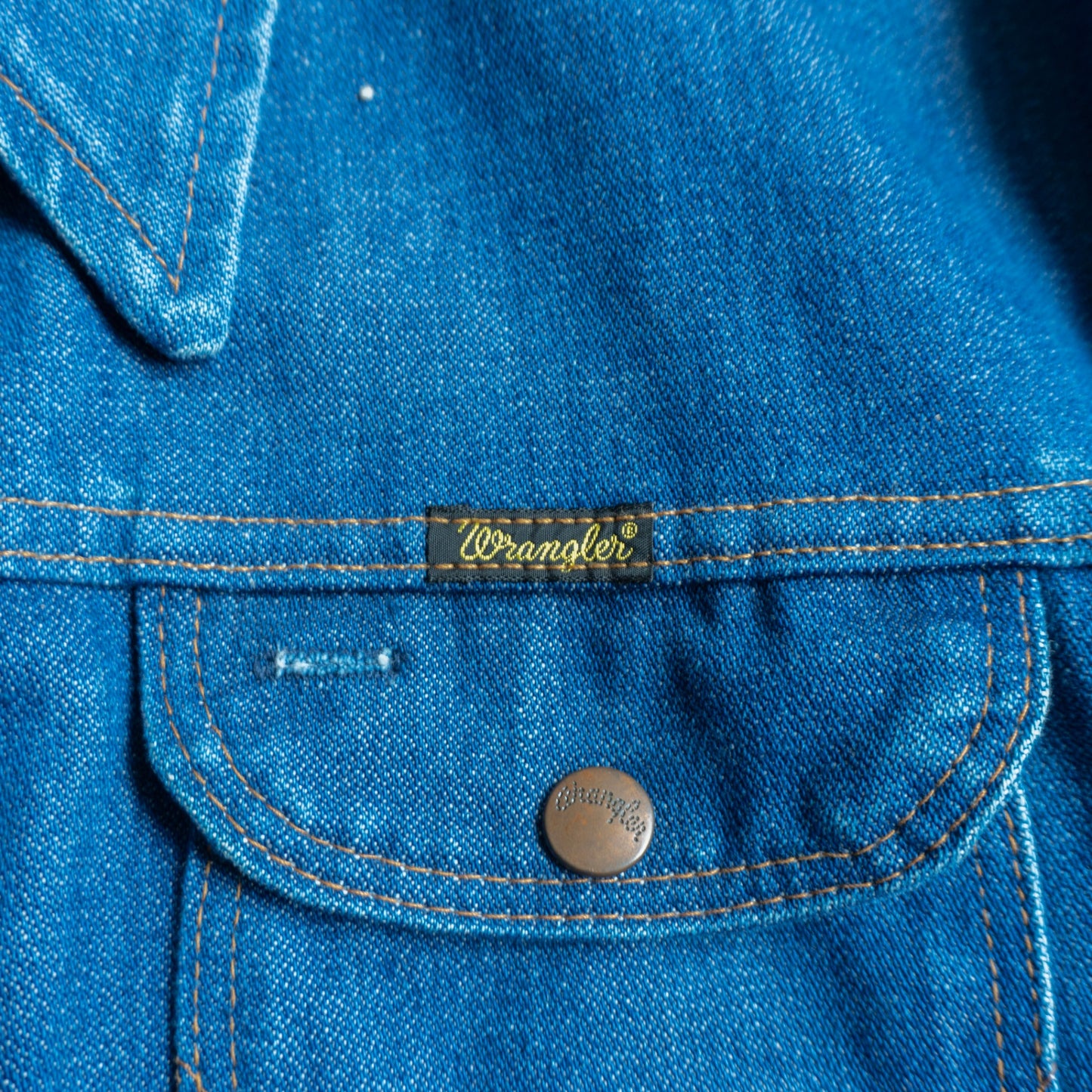 WRANGLER 70s Vintage 136MJ Denim Jacket Size 46L