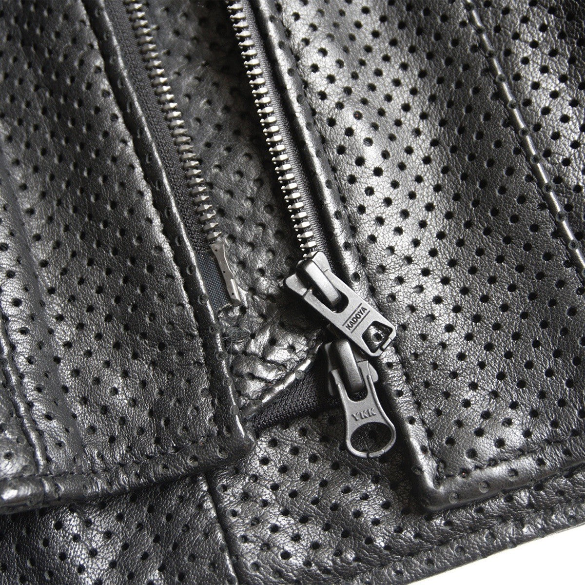 KADOYA ALTER KEIS Perforated Hooded Rider Jacket Size LL