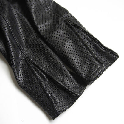 KADOYA ALTER KEIS Perforated Hooded Rider Jacket Size LL