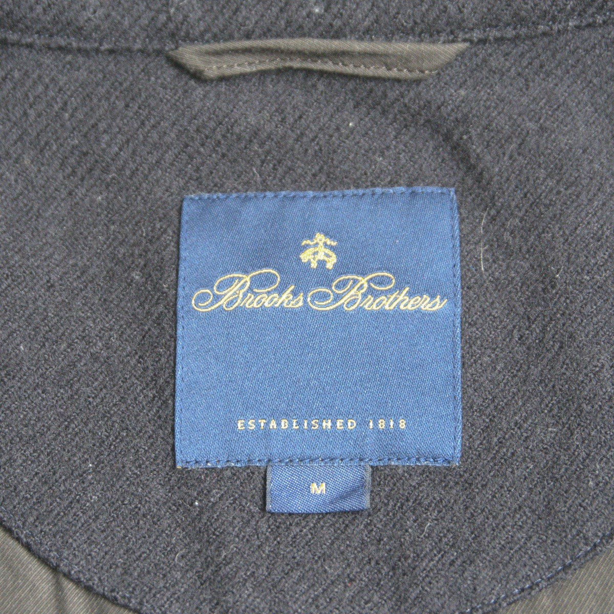 BROOKS BROTHERS Wool Swing Top Driving Coat Size M