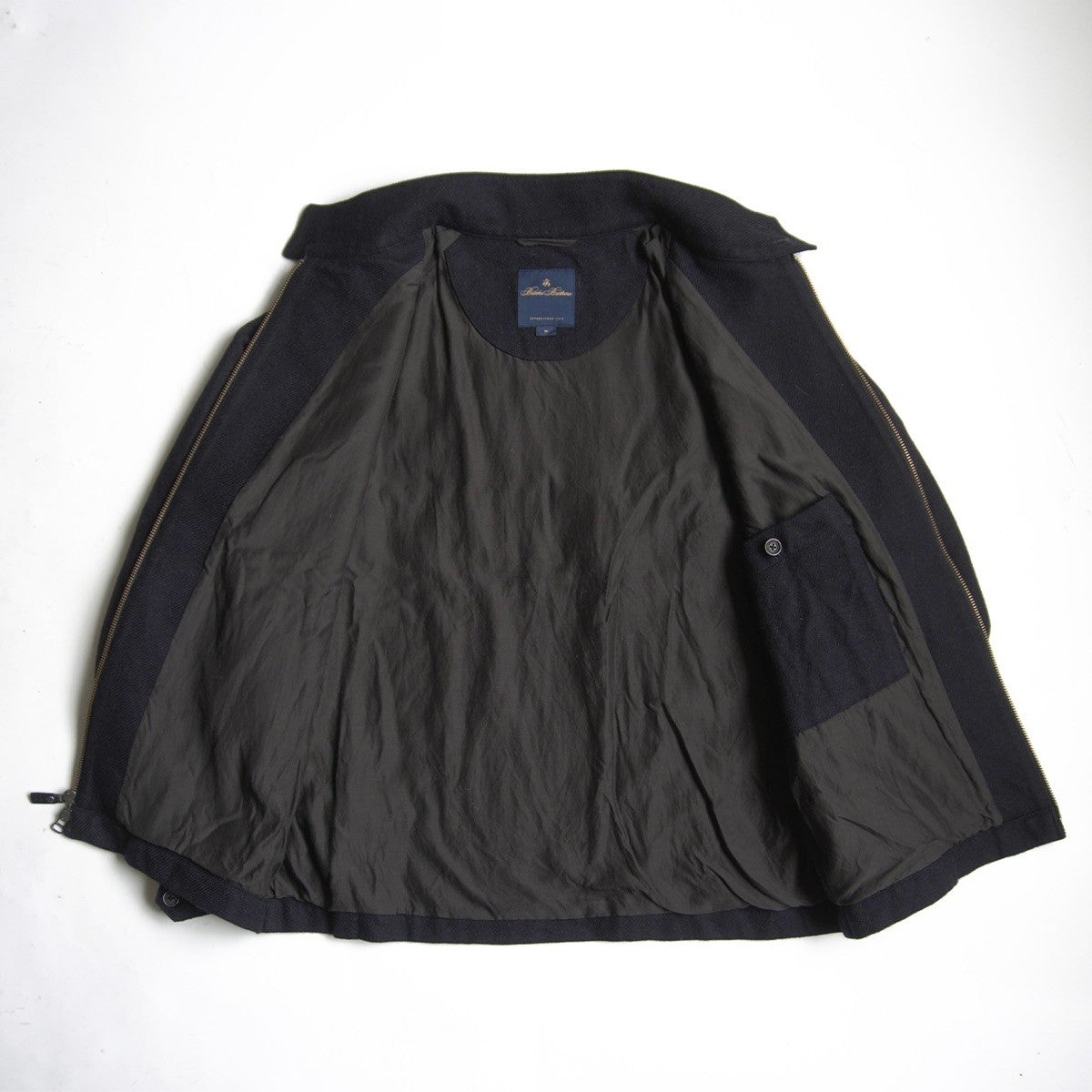 BROOKS BROTHERS Wool Swing Top Driving Coat Size M