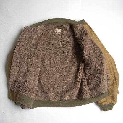 BUZZ RICKSON'S 40s Deck Zip Jacket Alpaca Lined Size XXS