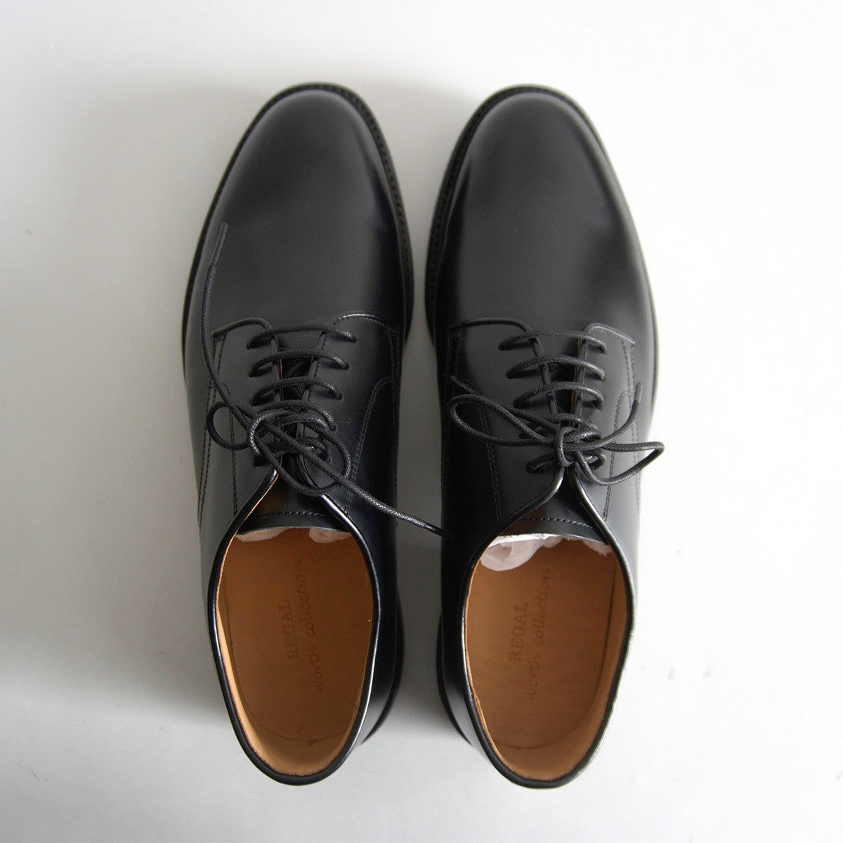 REGAL worth collection Plain Toe Leather Shoes Size 8.5