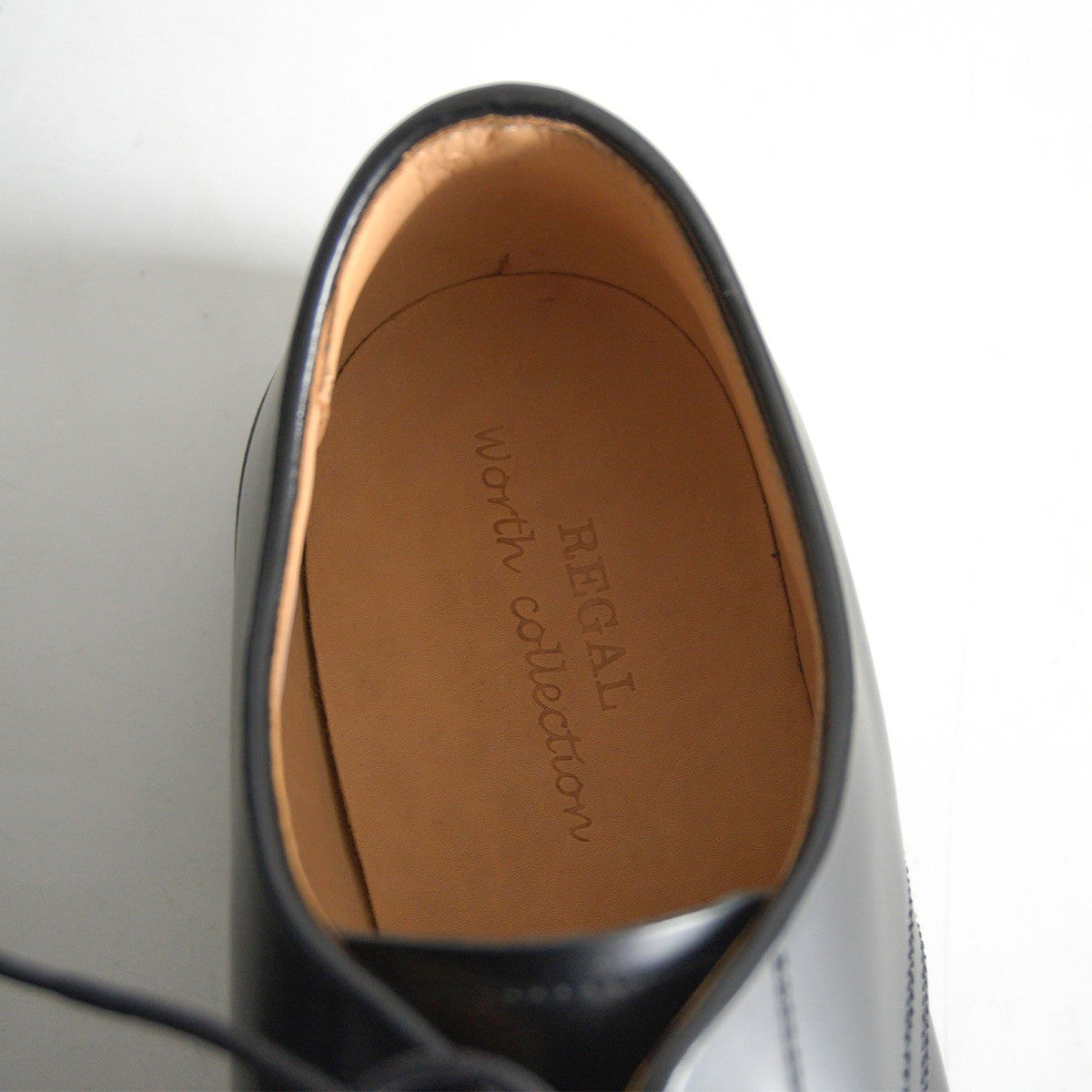 REGAL worth collection Plain Toe Leather Shoes Size 8.5
