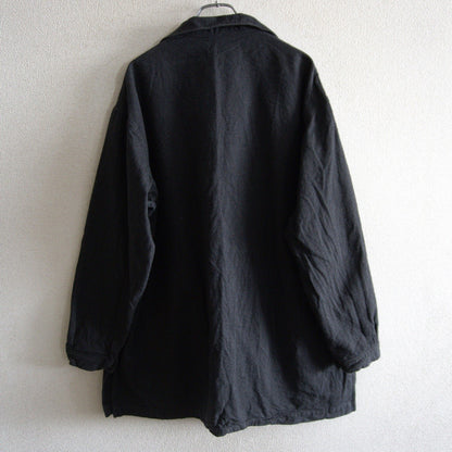 Y's for men Cotton Pullover Shirt Jacket Black Size XXL