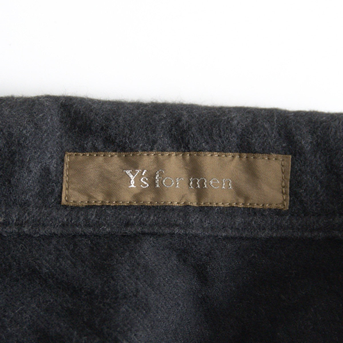 Y's for men Cotton Pullover Shirt Jacket Black Size XXL