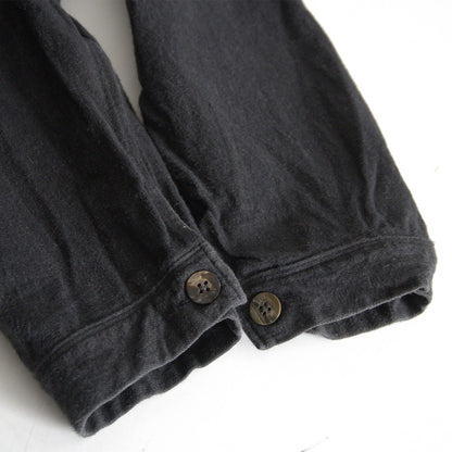 Y's for men Cotton Pullover Shirt Jacket Black Size XXL