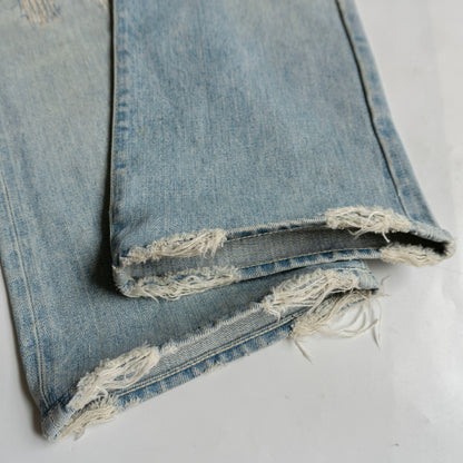 RRL Studded Vintage Wash Denim Pants Size 32×32