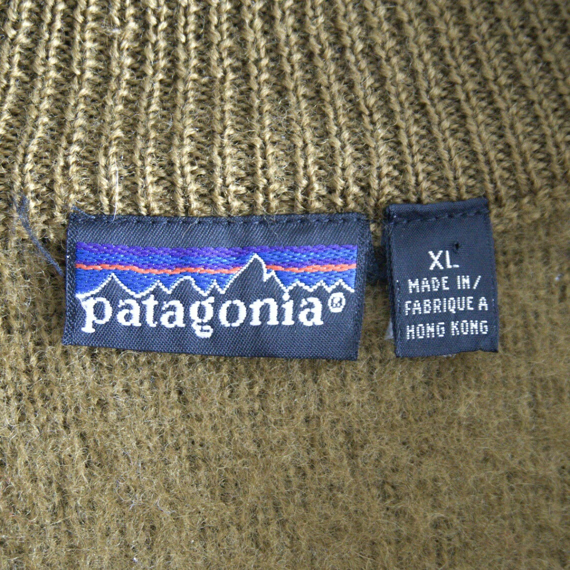 PATAGONIA 90s Alpinist Half-Zip Knit Sweater Size XL