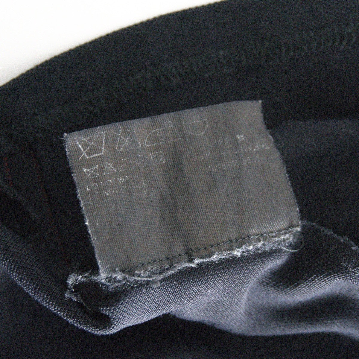 PRADA Black Shoulder Zip Cut & Sew Top Size M
