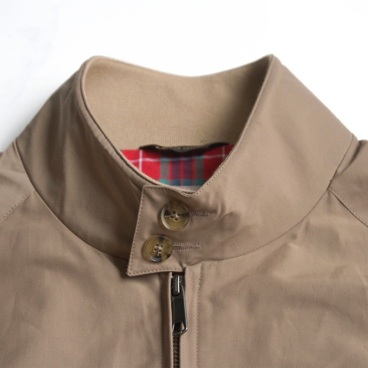 BARACUTA G9 Swingtop Harrington Jacket Tan Size S
