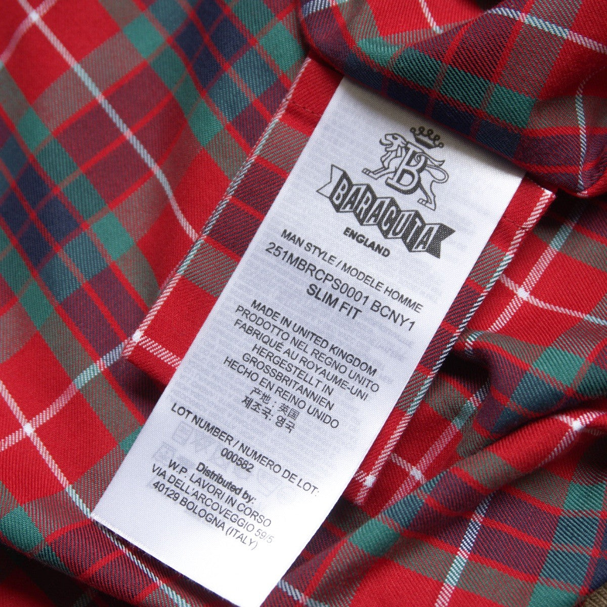 BARACUTA G9 Swingtop Harrington Jacket Tan Size S