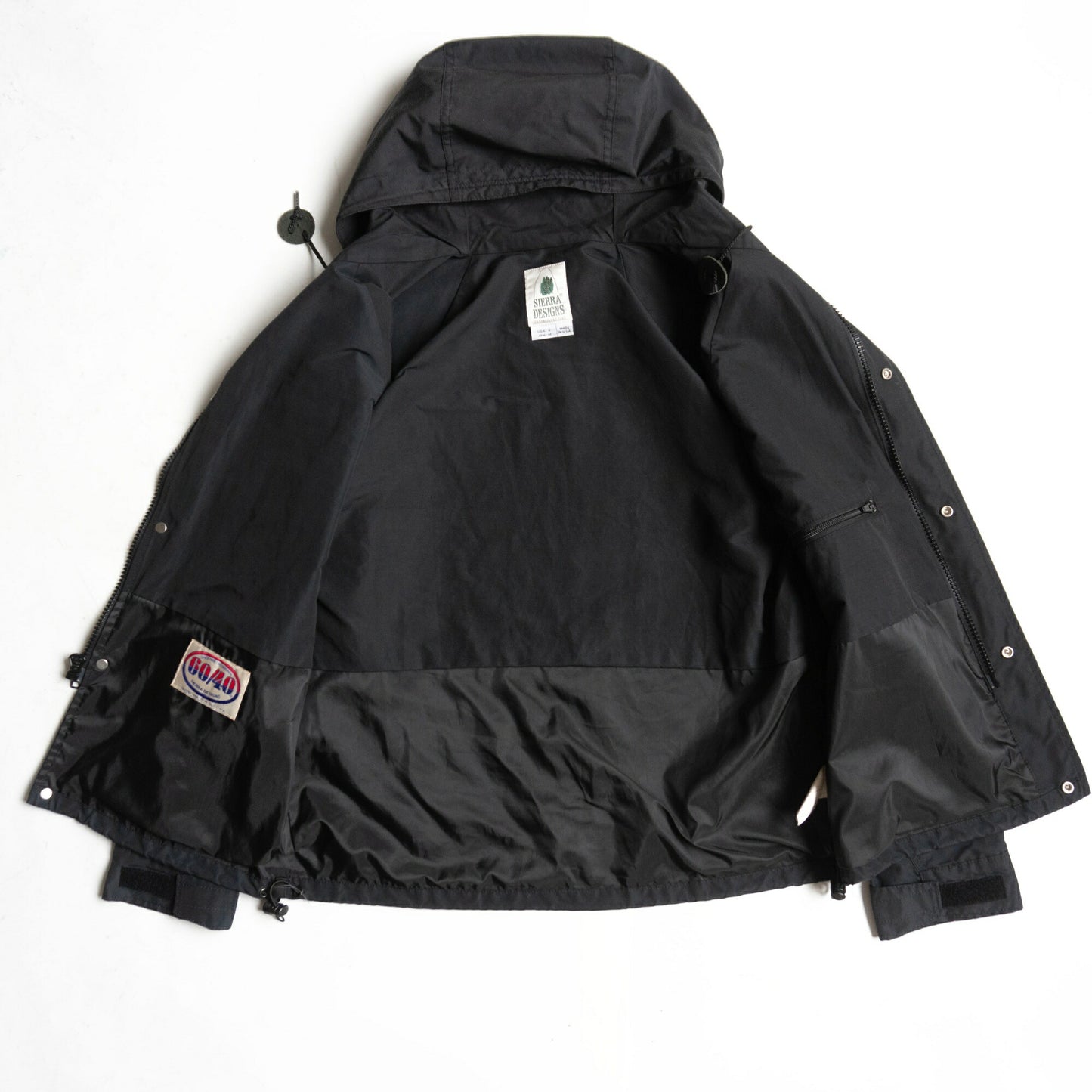 Sierra Designs USA 60/40 Cloth Mountain Parka Black Size S