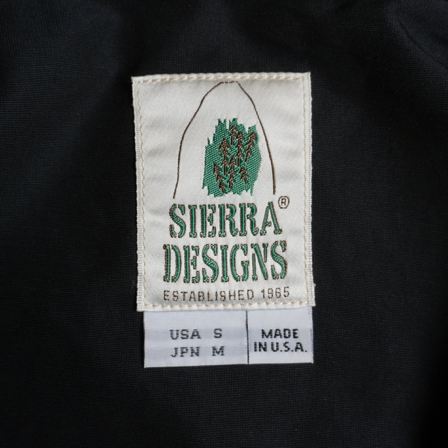 Sierra Designs USA 60/40 Cloth Mountain Parka Black Size S