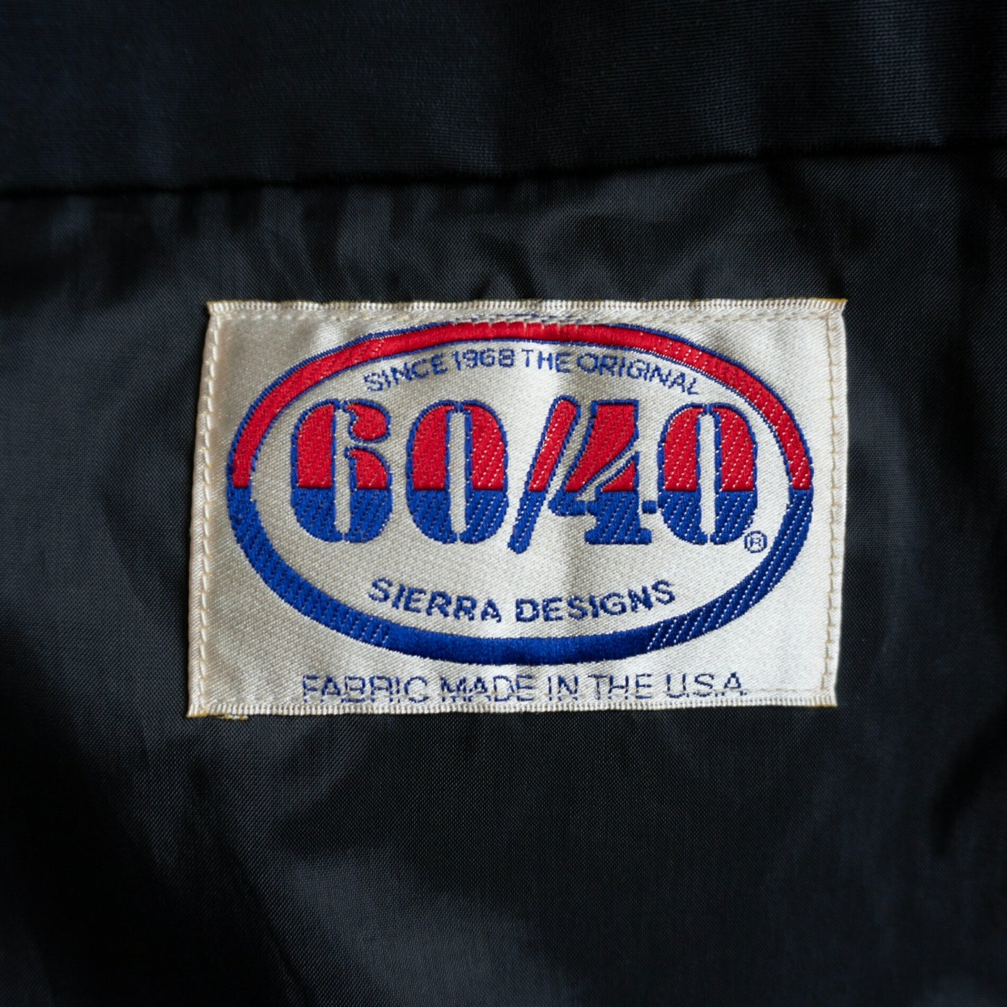Sierra Designs USA 60/40 Cloth Mountain Parka Black Size S