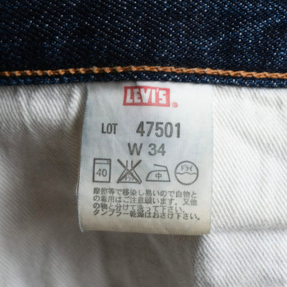 LEVI'S VINTAGE CLOTHING 1947 501XX BIG E Denim Size 34×36