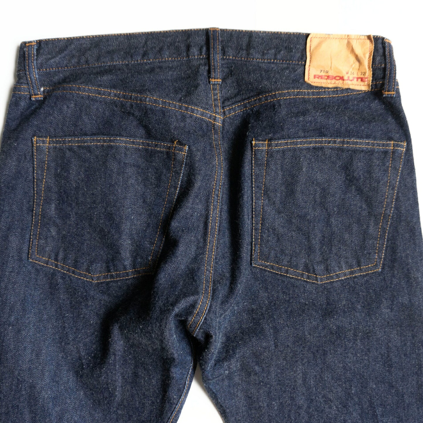 RESOLUTE 710 Dark Indigo Denim Pants Made in Size 36×32
