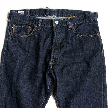 Momotaro Jeans 0105SP Deep Indigo Tapered Denim Size 36