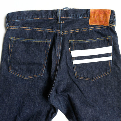 Momotaro Jeans 0105SP Deep Indigo Tapered Denim Size 36