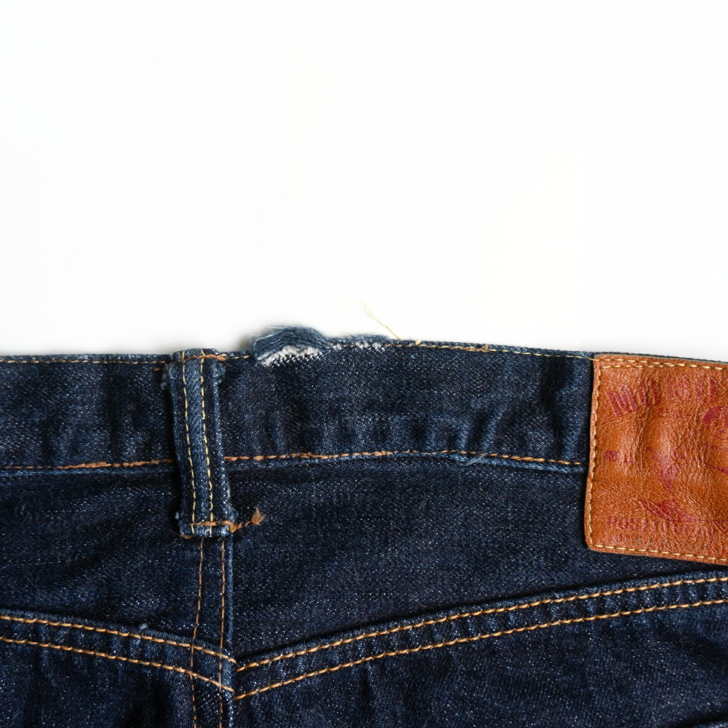 Momotaro Jeans 0105SP Deep Indigo Tapered Denim Size 36