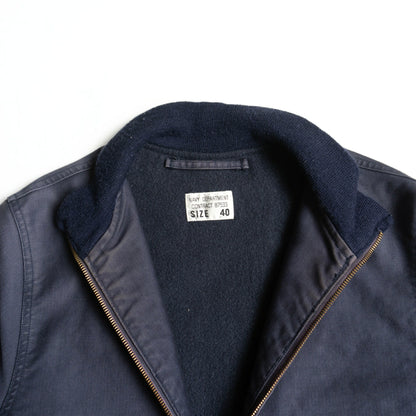 BUZZ RICKSON DECK ZIP NAVY DEPARTMENT Jacket Size XXS
